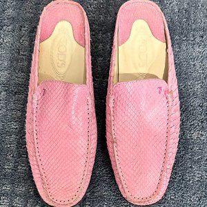 Tod's Women's Pink Mules